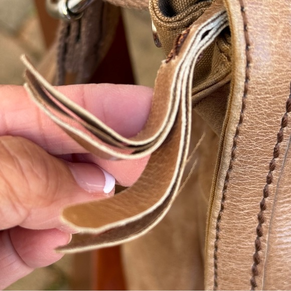 The Sak Ventura Convertible Brown Distressed Leather Bag main image 7